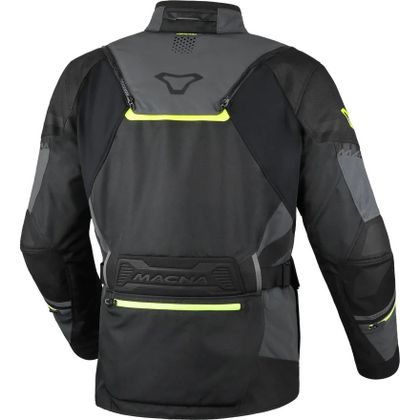 Macna AIR HYBRID 2.0 NIGHT EYE Motorradjacke - Schwarz