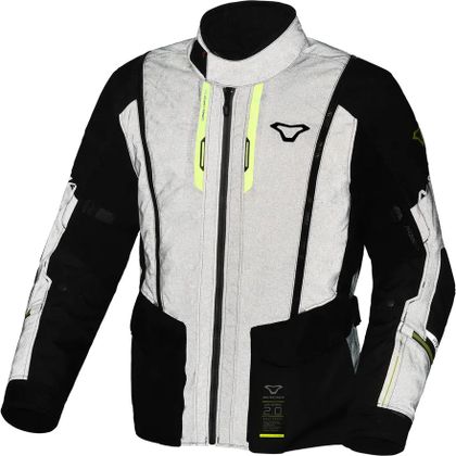 Macna AIR HYBRID 2.0 NIGHT EYE Motorradjacke - Schwarz