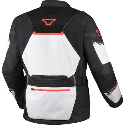 Macna AIR HYBRID 2.0 Motorradjacke - Grau / Schwarz