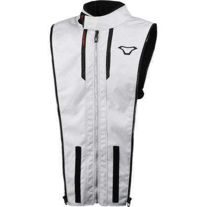 Macna AIR HYBRID 2.0 Motorradjacke - Grau / Schwarz