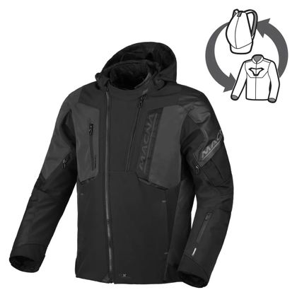 Macna ANGLE 2.0 Motorradjacke - Schwarz Ref : MAC0534 