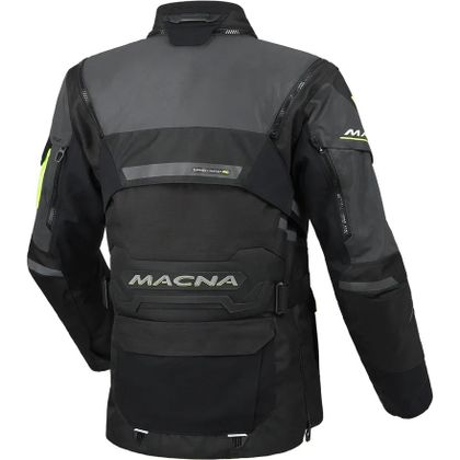 Macna FLEXODUS NIGHT EYE - WOMEN Motorcycle Jacket - Black / Yellow