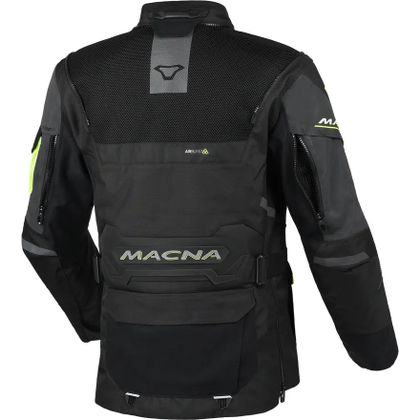 Macna FLEXODUS NIGHT EYE - WOMEN Motorcycle Jacket - Black / Yellow