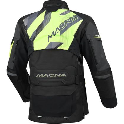 Macna FLEXODUS NIGHT EYE - WOMEN Motorcycle Jacket - Black / Yellow