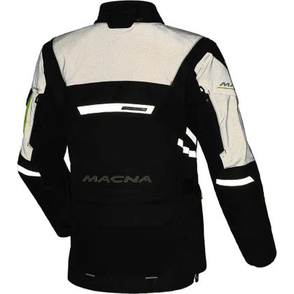 Macna FLEXODUS NIGHT EYE - WOMEN Motorcycle Jacket - Black / Yellow