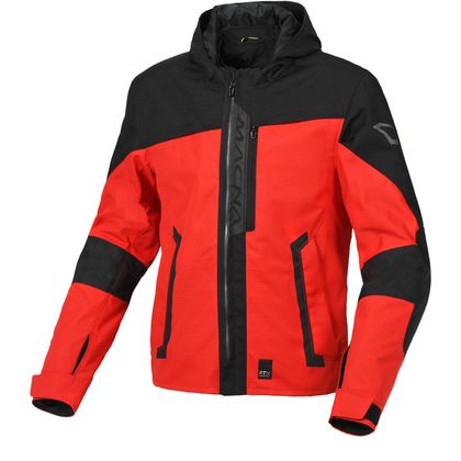 Blouson Moto Macna RIGGOR - Rouge / Noir Ref : MAC0392 