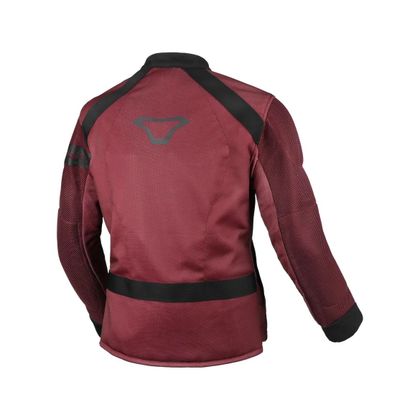 Macna TORIDA - VROUWEN Motorvest - Zwart / Rood