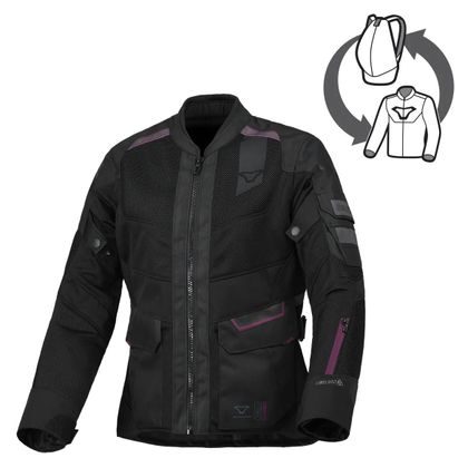 Macna TRAVELAIR - VROUWEN Motorvest - Zwart Ref: MAC0509 