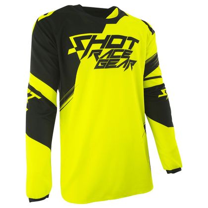 Maillot cross Shot CONTACT CLAW NEON JAUNE  2017