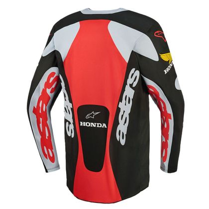 Alpinestars RACER - VEIL 2026 Kruisshirt - Grijs / Rood