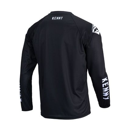 Camiseta de motocross Kenny FORCE KID - BLACK - Negro