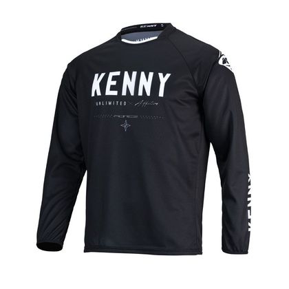 Camiseta de motocross Kenny FORCE KID - BLACK - Negro Ref : KE1534 