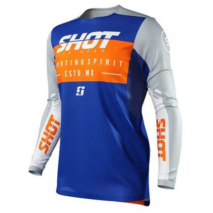 Camiseta de motocross Shot CONTACT SPIRIT - NAVY 2021 Ref : SO1876 