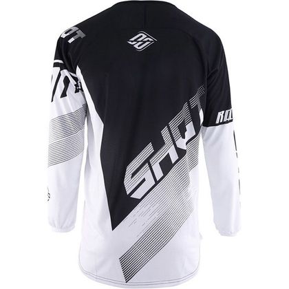 Camiseta de motocross Shot DEVO ULTIMATE - BLACK WHITE 2019