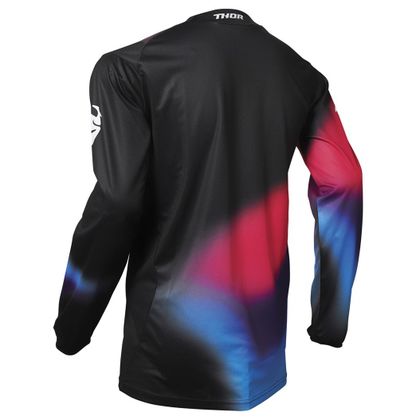 Maillot cross Thor PULSE - GLOW - OFFROAD - BLACK 2020