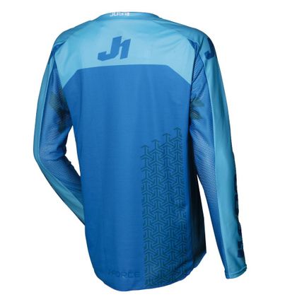 Camiseta de motocross JUST1 J-FORCE TERRA BLUE/WHITE 2021