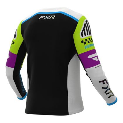Maillot cross FXR PODIUM GLADIATOR 2026 - Blanc / Jaune