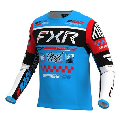 Maillot cross FXR PODIUM GLADIATOR 2026 - Bleu / Noir Ref : FXR1839 