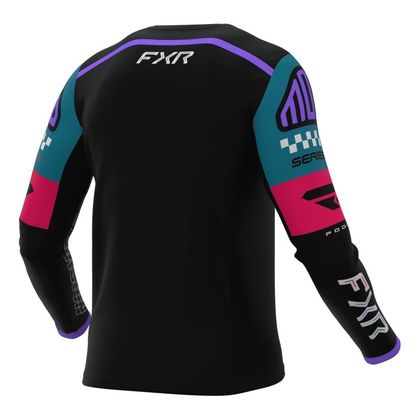 FXR CHILD GLADIATOR PODIUM Cross jersey - Black