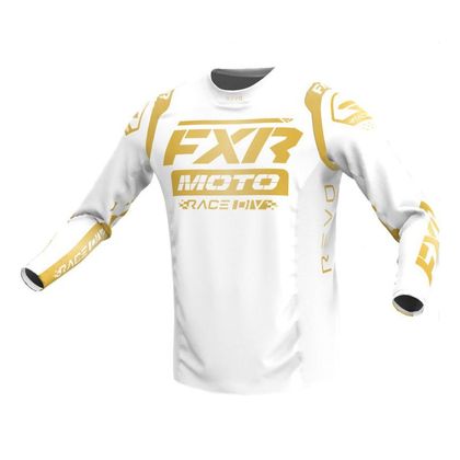 FXR REVO LEGEND 2022 Crossshirt - Wit / Geel Ref: FXR0352 