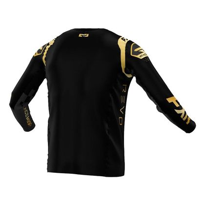 Camiseta de motocross FXR REVO LEGEND 2022 - Negro / Amarillo
