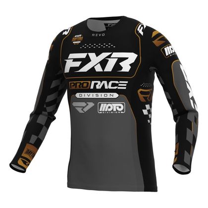 Maillot cross FXR REVO DAYTONA 2026 - Noir / Gris Ref : FXR1832 