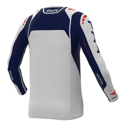 Maillot cross FXR VAPOR AIR 2026 - Bleu / Blanc