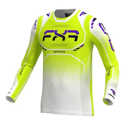 Maillot cross FXR VAPOR AIR 2026 - Blanc / Jaune Ref : FXR1815 