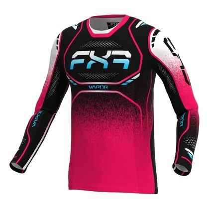 FXR VAPOR 2026 Cross-Trikot - Schwarz / Pinke Ref : FXR1809 