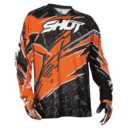 Maillot cross Shot DEVO MOTION ORANGE  Ref : SO0243 