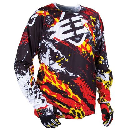 Camiseta de motocross Shot CONTACT BEAST ML  RED 2015