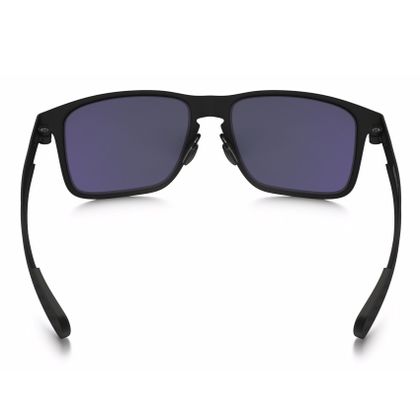 Lunettes de soleil Oakley HOLBROOK METAL MATTE BLACK - verres iridium -  Sportswear 