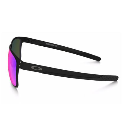 Gafas de sol Oakley HOLBROOK METAL MATTE BLACK - cristal iridium
