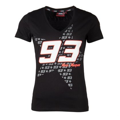 T-Shirt manches courtes Marquez 93 BLACK Ref : MAR0064 
