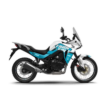 RiderUnik MART BLAUWE Decoratiekit - Blauw Ref: RU3266 / HO750TRANSALPMARTBLEU-1 HONDA 750 XL 750 TRANSALP - 2023 - 2024