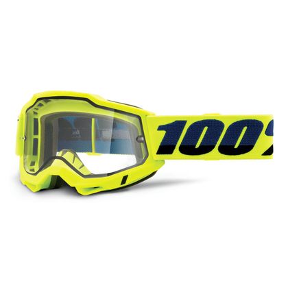 Gafas de motocross 100% ACCURI 2 ENDURO - CLEAR 2023 - Amarillo