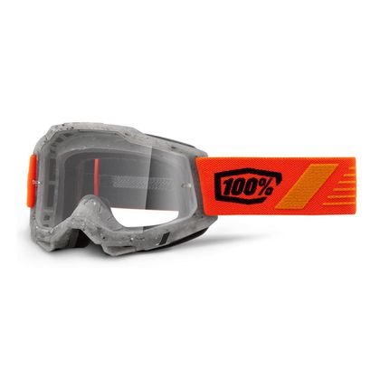 Masque cross 100% ACCURI 2 - SCHRUTE - CLEAR 2023