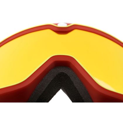 Gafas para moto 100% BARSTOW - DEATH SPRAY - PANTALLA IRIDIUM RED - Rojo / Amarillo
