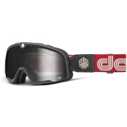 Gafas para moto 100% BARSTOW - DEUS ROUGE - ECRAN FUME Ref : CE1220 / 50000-00012 