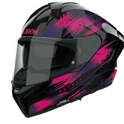 Casque intégral Airoh MATRYX - REFLEX - Violet / Noir Ref : AR1505 