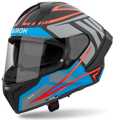 Casque intégral Airoh MATRYX - RIDER - Bleu / Noir Ref : AR1393 