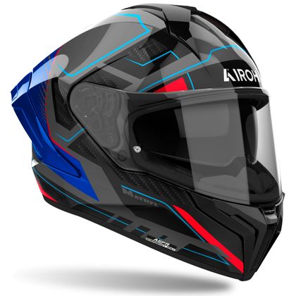 Casque Airoh MATRYX - ROCKET - Bleu / Rouge