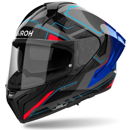 Casque Airoh MATRYX - ROCKET - Bleu / Rouge Ref : AR1444-C1957 