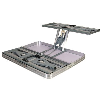 Motoblouz 4 zitjes Camping tafel Universeel - Grijs
