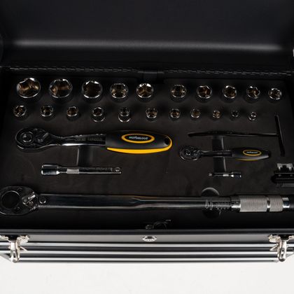 Caisse à outils Motoblouz SPECIALE MOTO 83 pièces - Noir