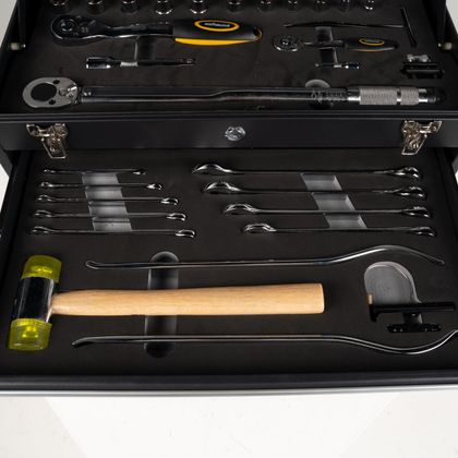 Caisse à outils Motoblouz SPECIALE MOTO 83 pièces - Noir
