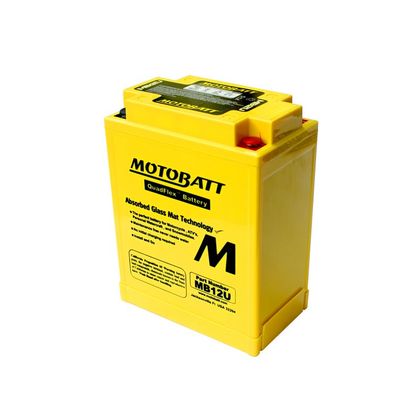 Batterie Motobatt MB12U (YB12A-A/YB12AL-A/YB12AL-A2/YB12A-B/YB12-CA) Ref : MB12U 