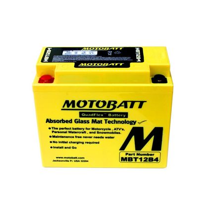 Batería Motobatt MBT12B4 (YT12B-BS/YT12-B4)