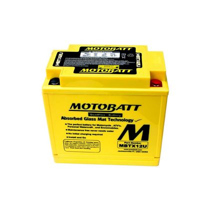 Batterie Motobatt MBTX12U (YTX12-BS/YTX14-BS/YTX14L-BS/YTX14H-BS/YTX15L-BS/YB12B-B2)