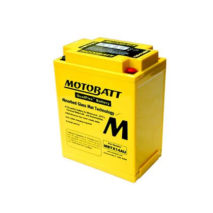 Batterie Motobatt MBTX14AU (YTX14AH-BS/YTX14AHL-BS/YB14L-A2/YB14L-B2/YB14-B2/YB14A-A2)
